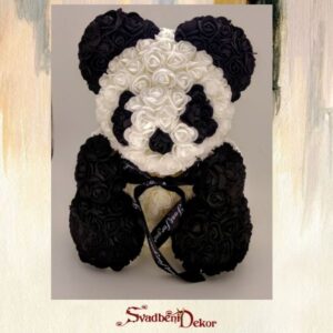 Panda od ružica S635